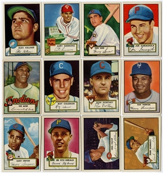 1952 Topps Baseball "Low Numbers" Collection (136)